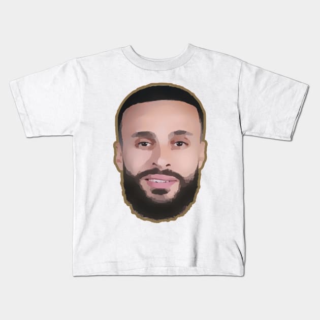 Larry Nance Jr Kids T-Shirt by Playful Creatives